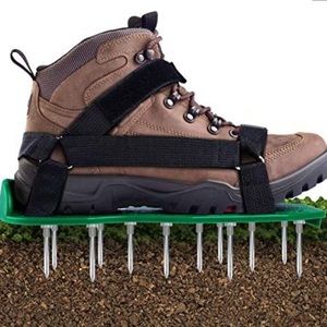 Lawn Aerator Shoes with Hook & Loop Straps